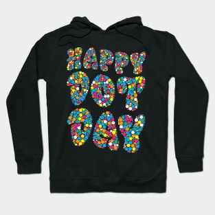 Funny International Dot Day 2022 Colorful Polka Dot Day Hoodie